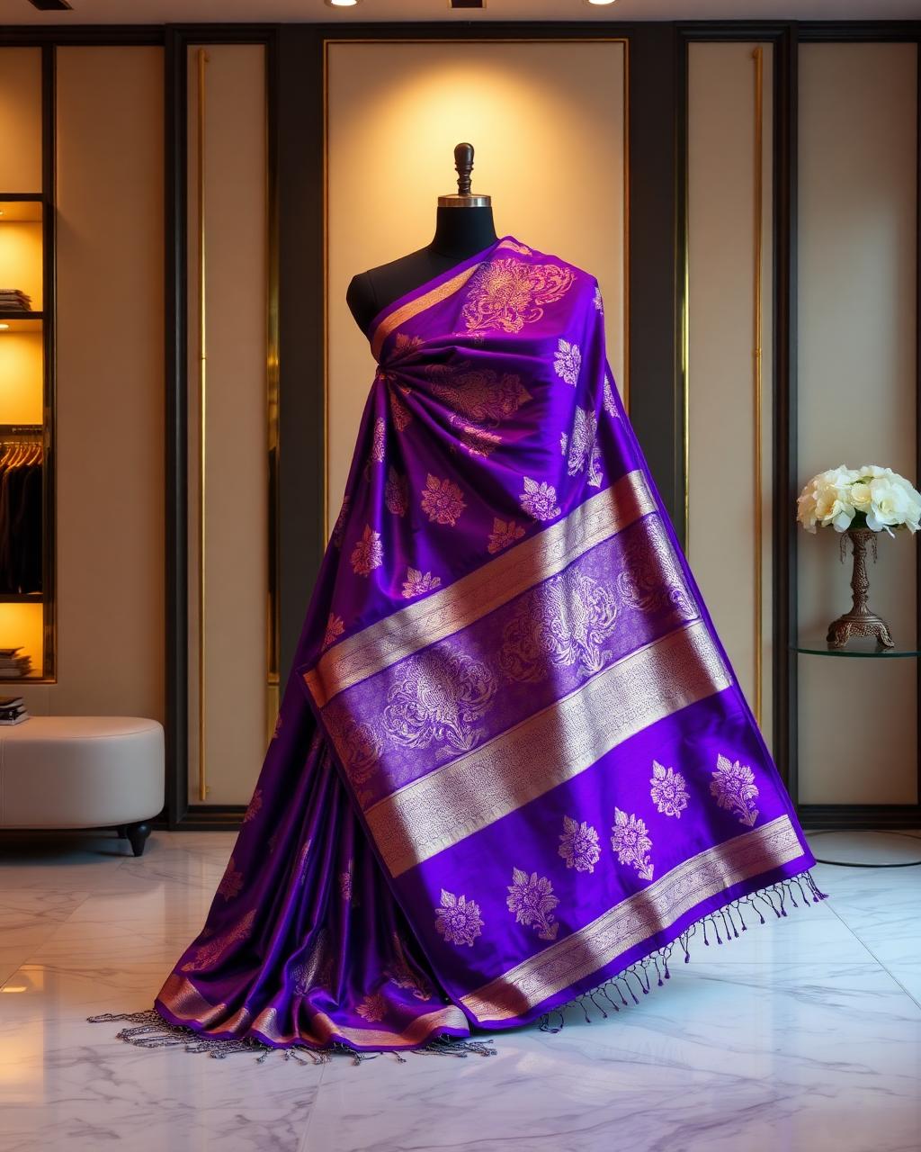 Mehrunisa Banarasi Tissue